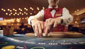 Antarmuka penempatan taruhan French Roulette dengan chip dan meja digital